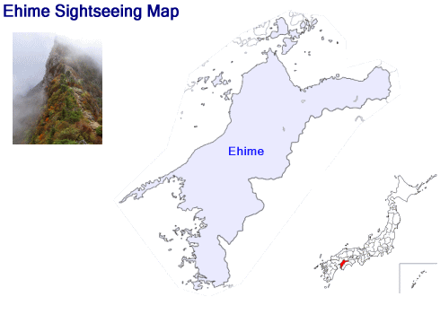 Ehime Sightseeing Map