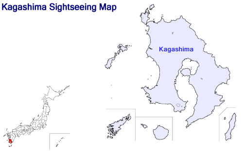 Kagoshima Sightseeing Map