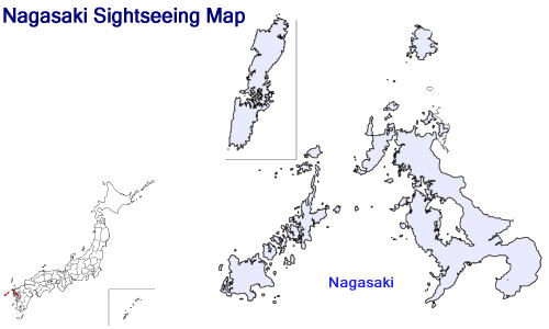 Nagasaki Sightseeing Map