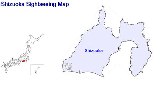 Shizuoka Sightseeing Map