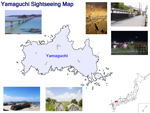 Yamaguchi Sightseeing Map
