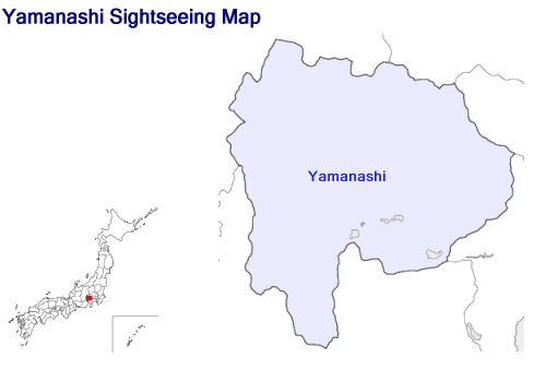 Yamanashi Sightseeing Map